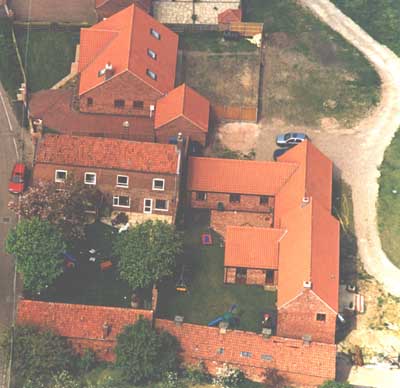 Aerial view after work