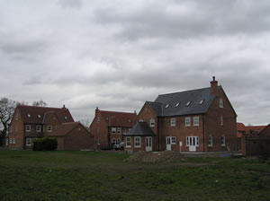 View the site plan New houses at North Scarle village between Lincoln and Newark
