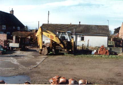 Bungalow before start of work