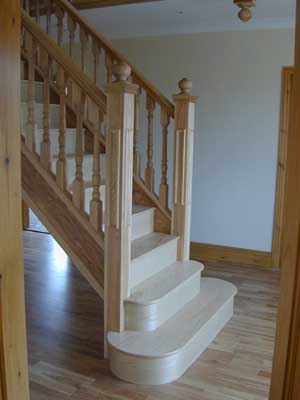 Ash stair case